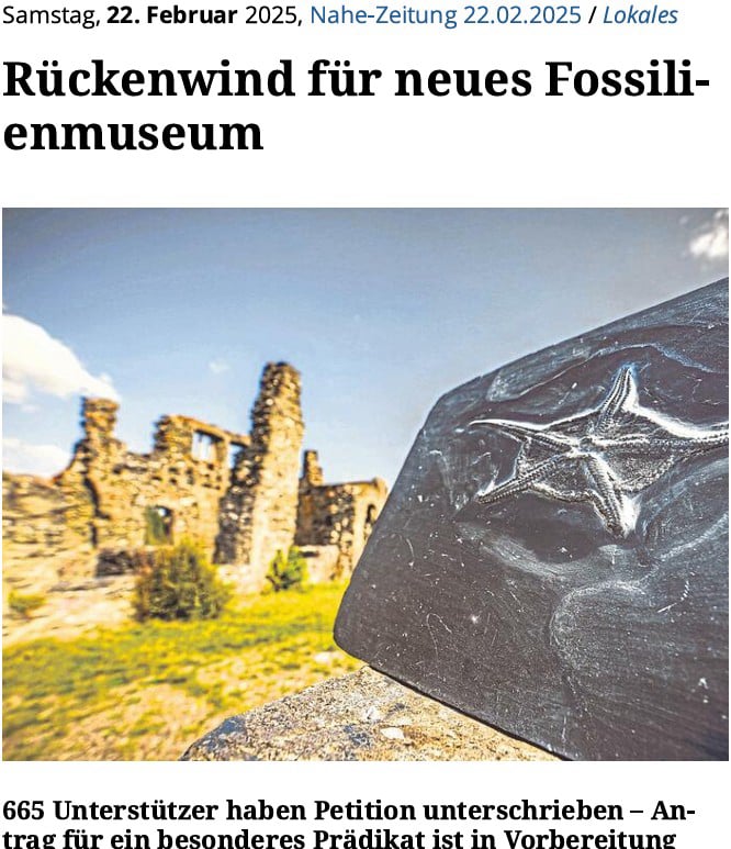 Bundenbach-Fossilien_Petition_Rückenwind_Nahe-Zeitung