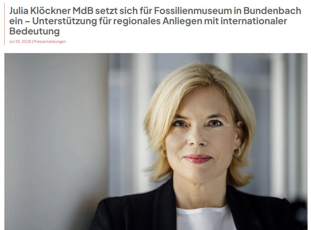Bundenbach-Fossilien_PM_MdB Julia Klöckner