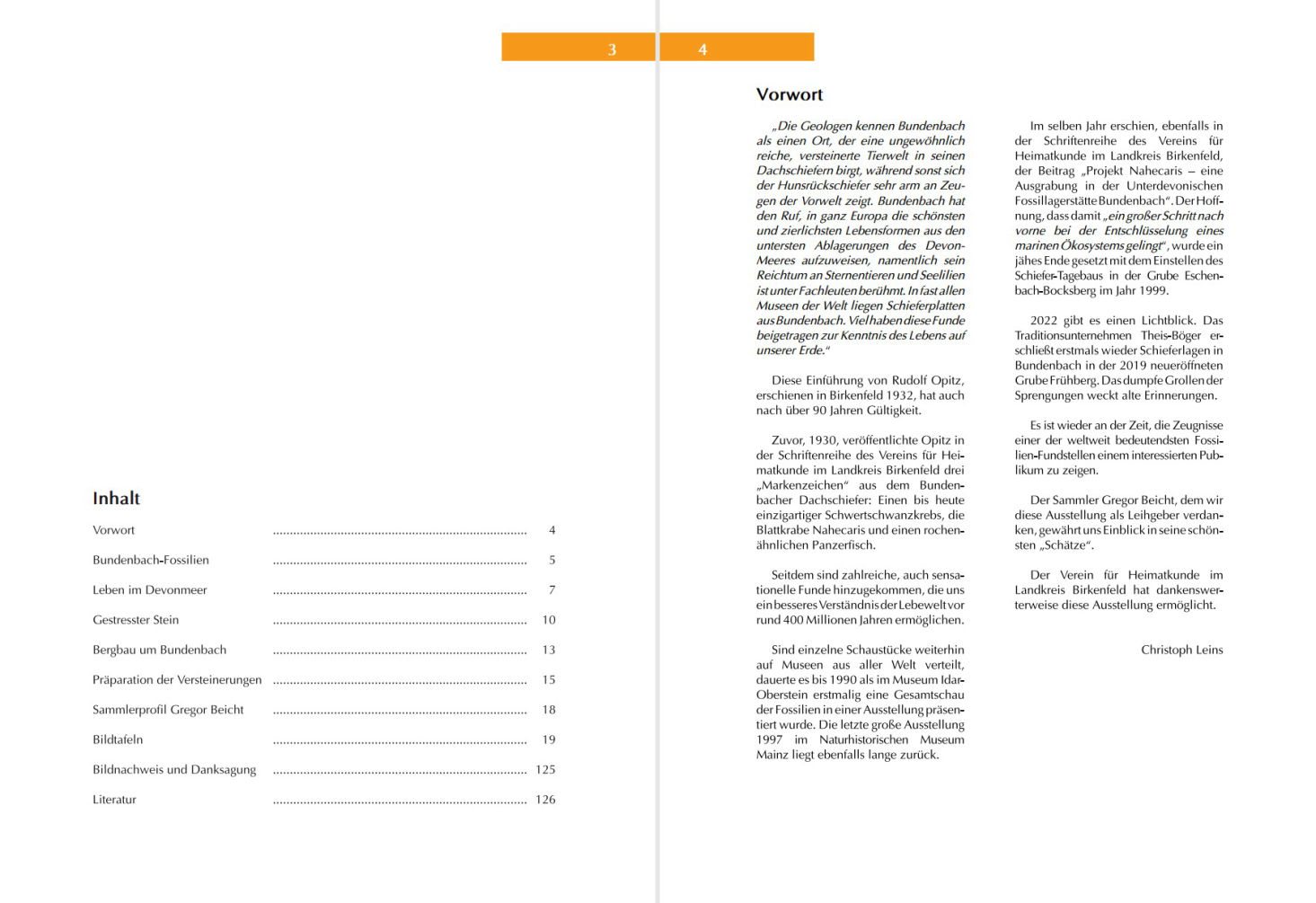 Bundenbach-Fossilien_Ausstellung_Seite 3-4