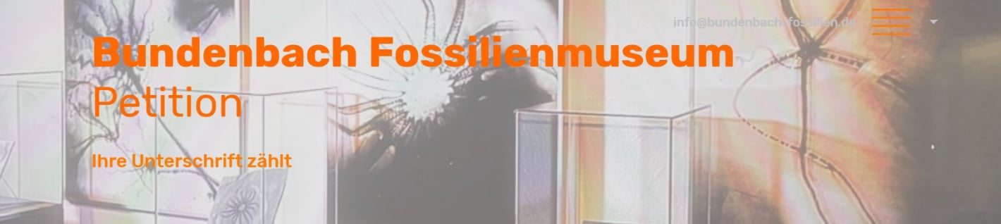 Petition_Fossilienmuseum_Bundenbach_Petition